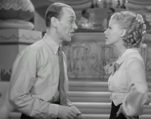 Ginger Rogers and Fred Astaire Dance Hard to Handle